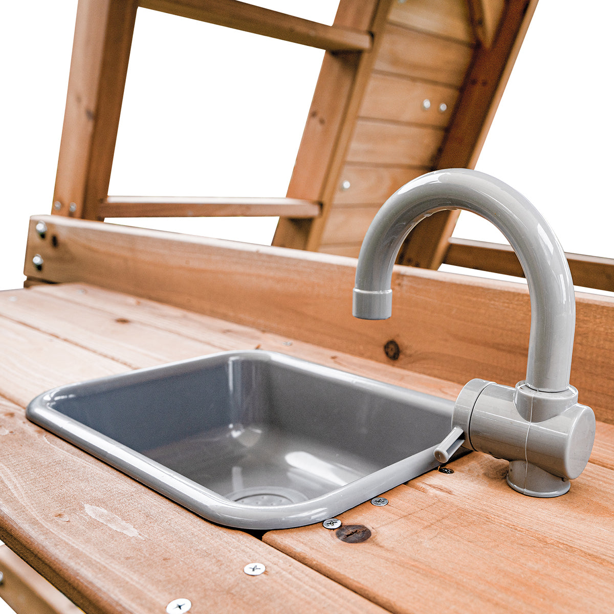 Lifespan Kids Birmingham Swing Set & Play Centre with 2.2m Slide (White)